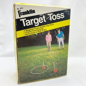 Vintage 80s Franklin Target Toss Outdoor Family Game Complete